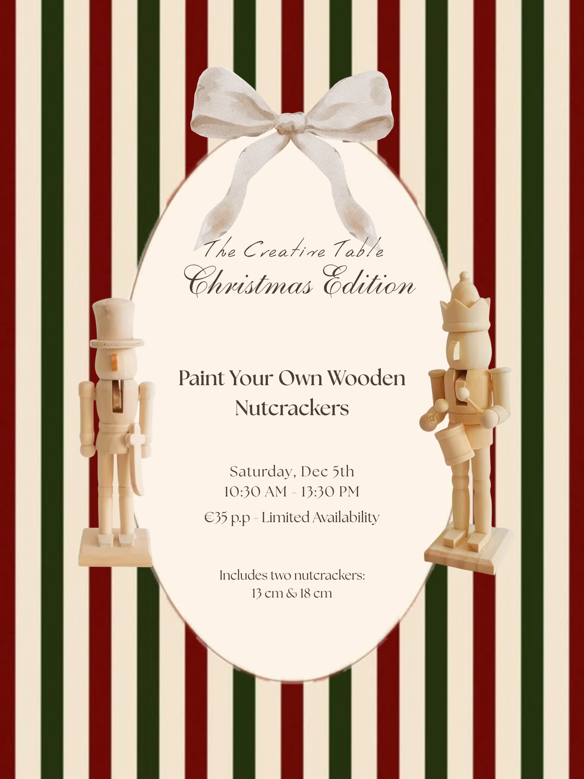 Paint Your Own Wooden Nutcracker Set