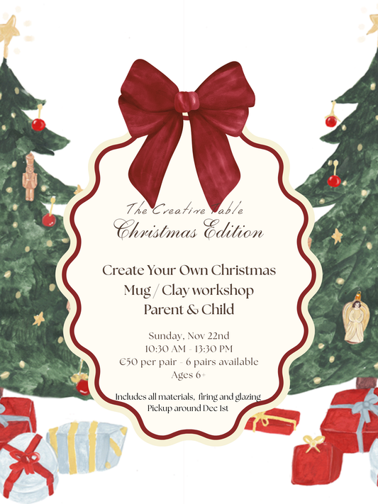 Parent & Child Christmas Mug Workshop